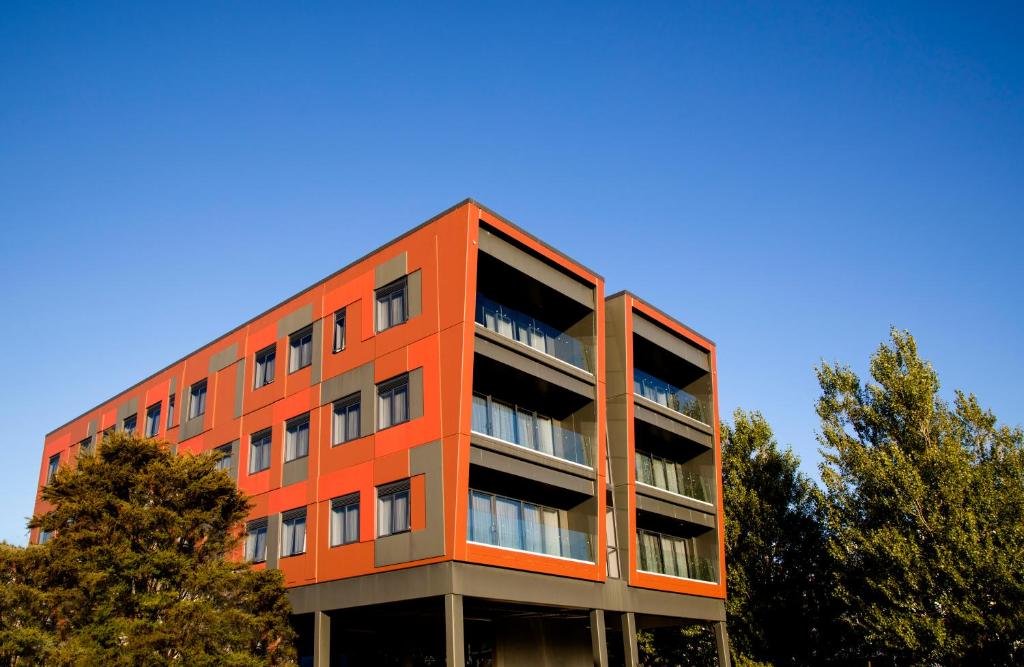 Hoone, kus korterhotell asub