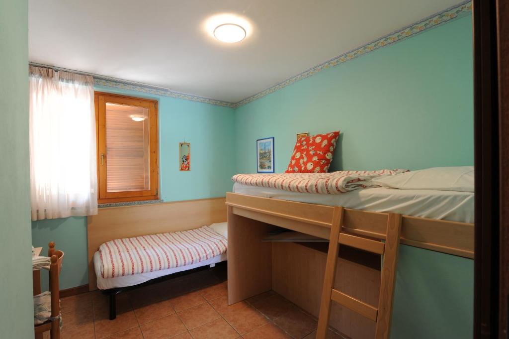 Postel nebo postele na pokoji v ubytování Hotel Villa Grazia