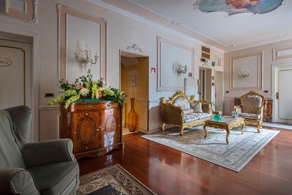 Posezení v ubytování Hotel Ca' dei Conti