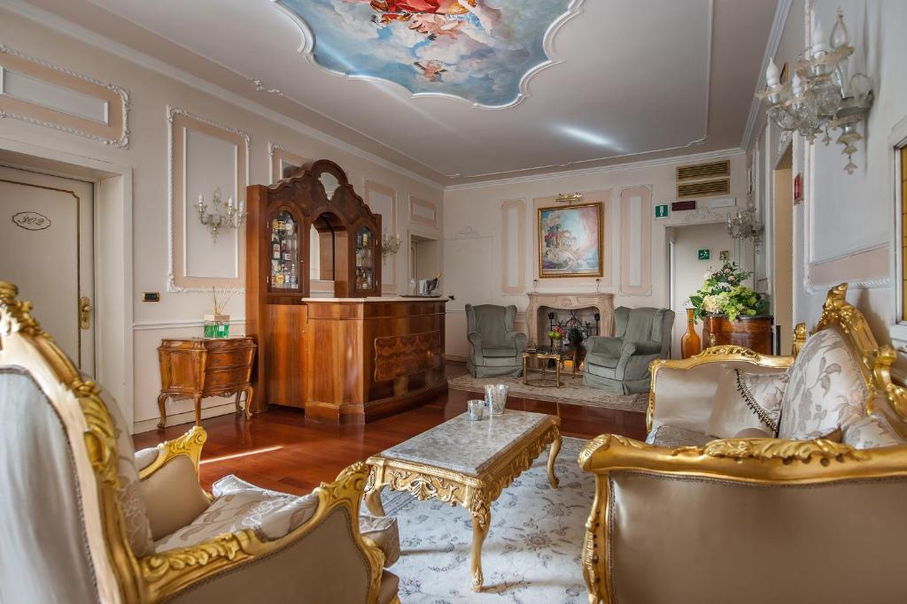 Posezení v ubytování Hotel Ca' dei Conti