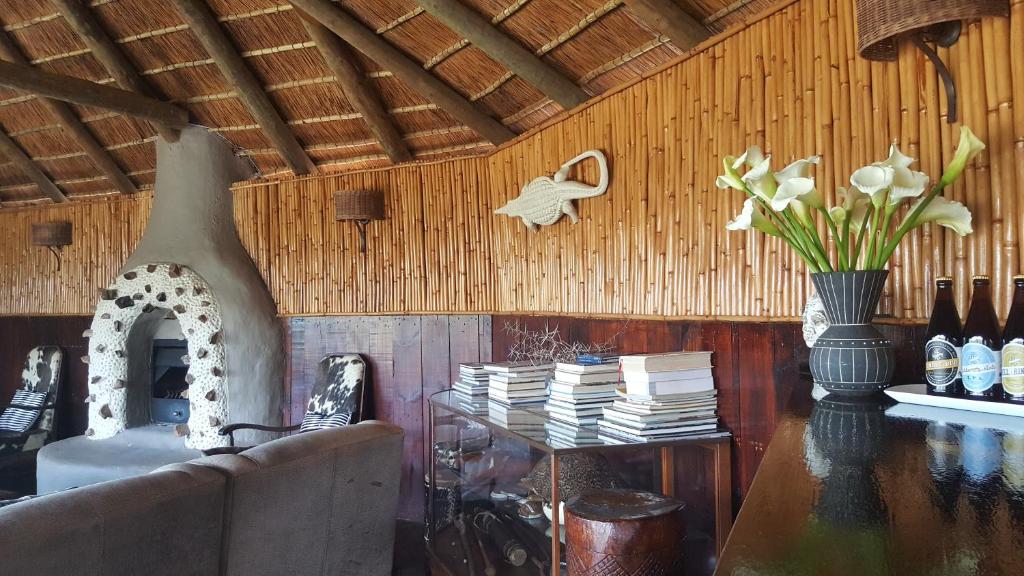 Posezení v ubytování Safari Lodge - Amakhala Game Reserve