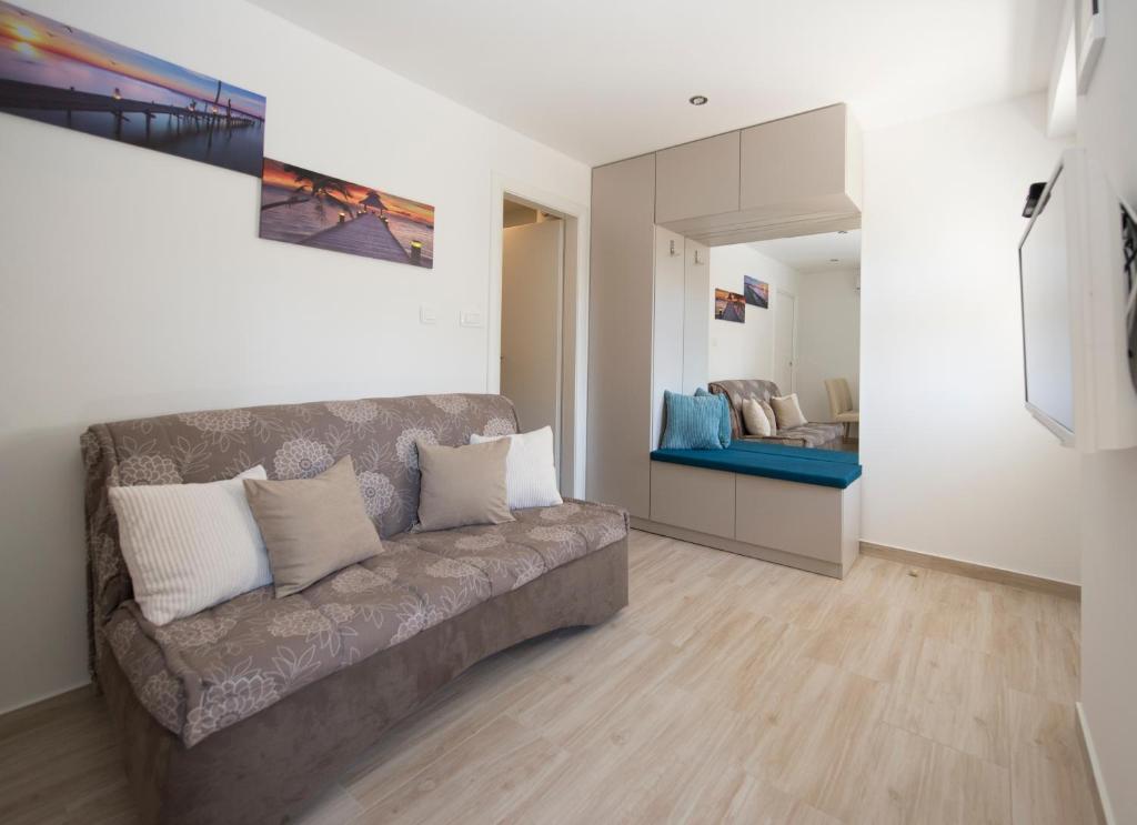Posezení v ubytování Apartments Bonus and private parking