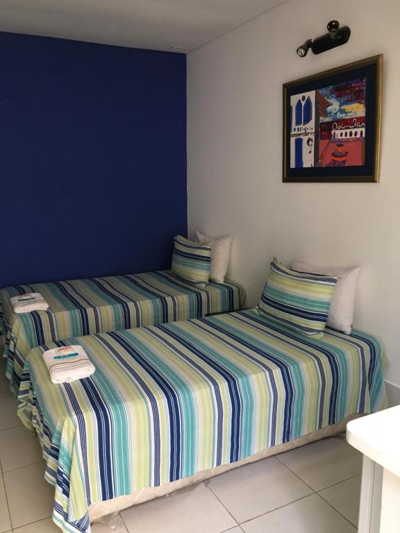 Postel nebo postele na pokoji v ubytování Hotel Las Residentas
