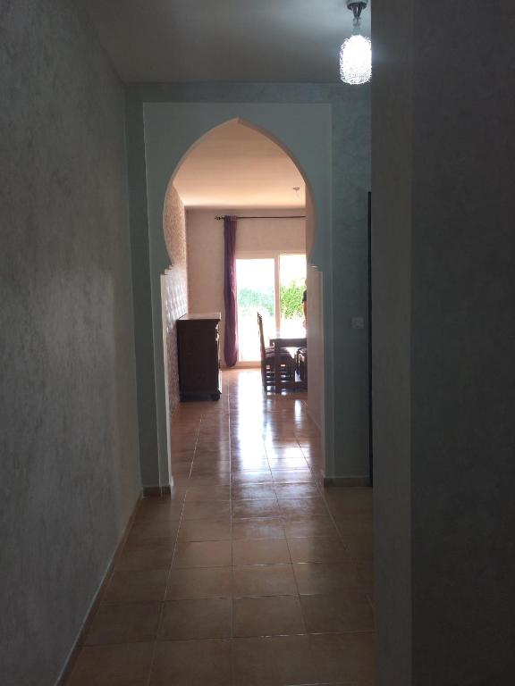 Posezení v ubytování magnifique appartement Saidia wifi gratuit et chaînes internationales
