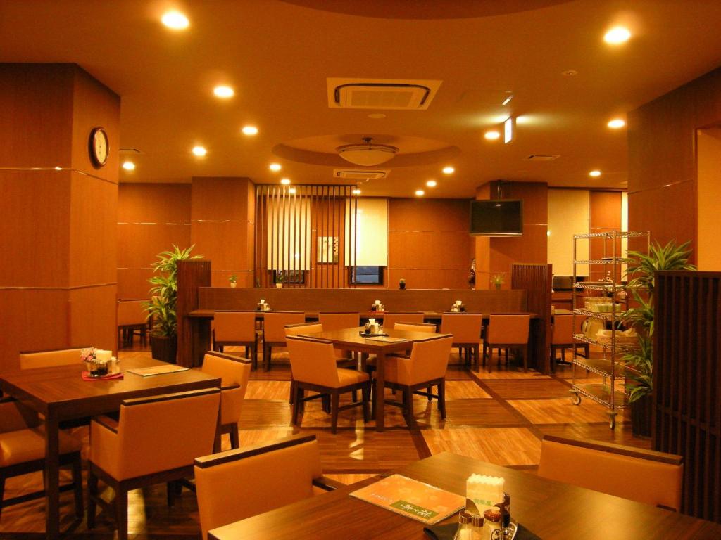 ホテルルートイン青森中央インターにあるレストランまたは飲食店