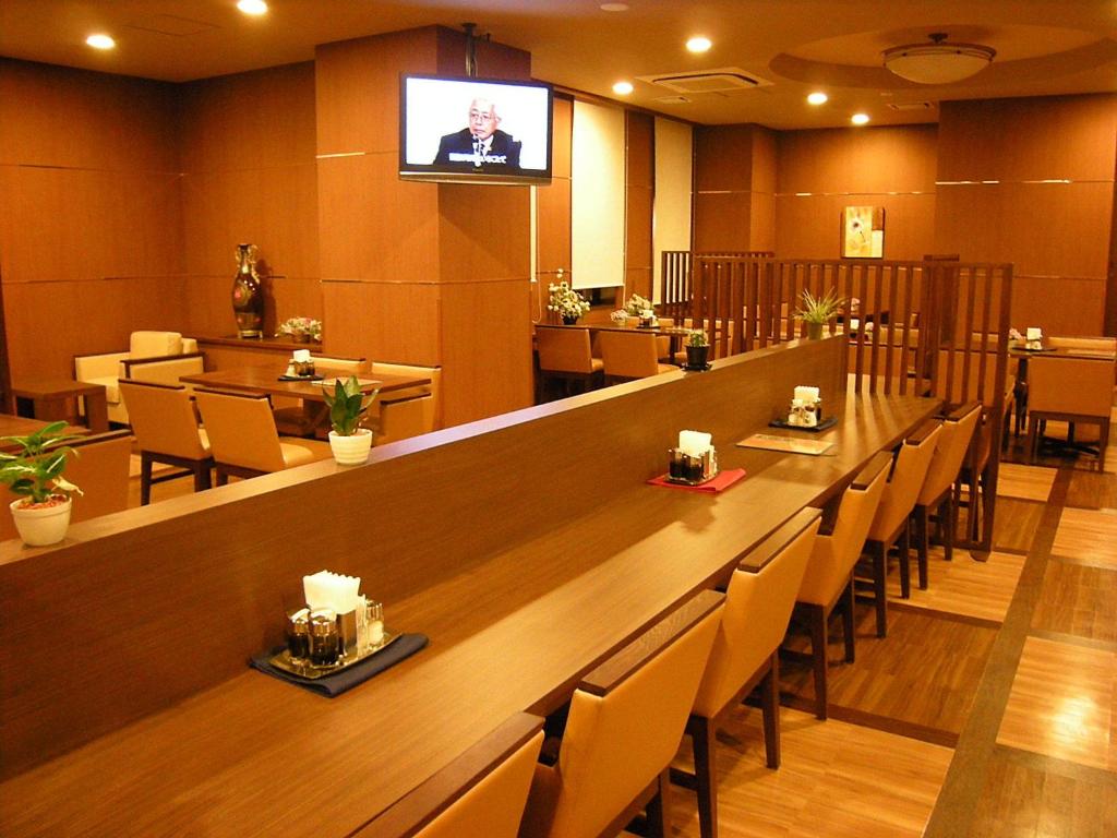 ホテルルートイン青森中央インターにあるレストランまたは飲食店