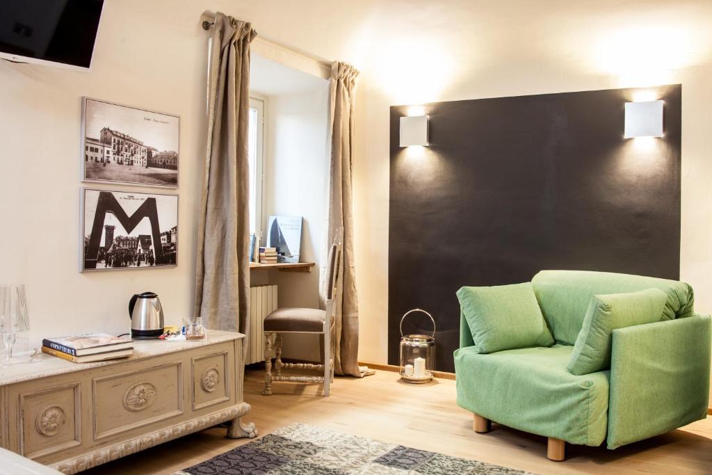 Posezení v ubytování Virgula B&B
