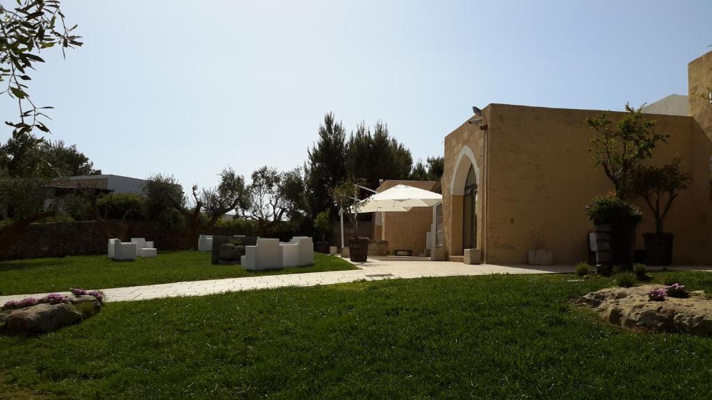 Zahrada ubytování Masseria L'Antico Frantoio