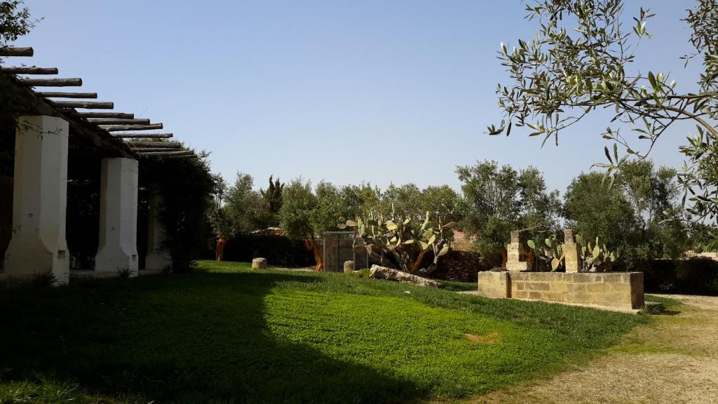 Zahrada ubytování Masseria L'Antico Frantoio