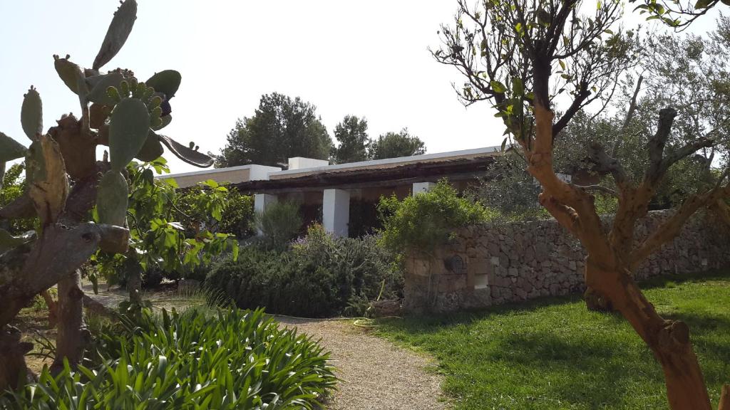 Zahrada ubytování Masseria L'Antico Frantoio