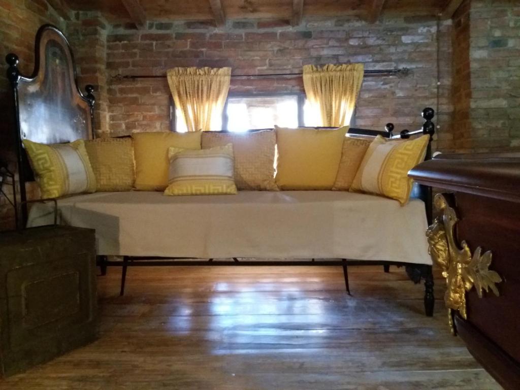 Posezení v ubytování Podere Casina Rossa