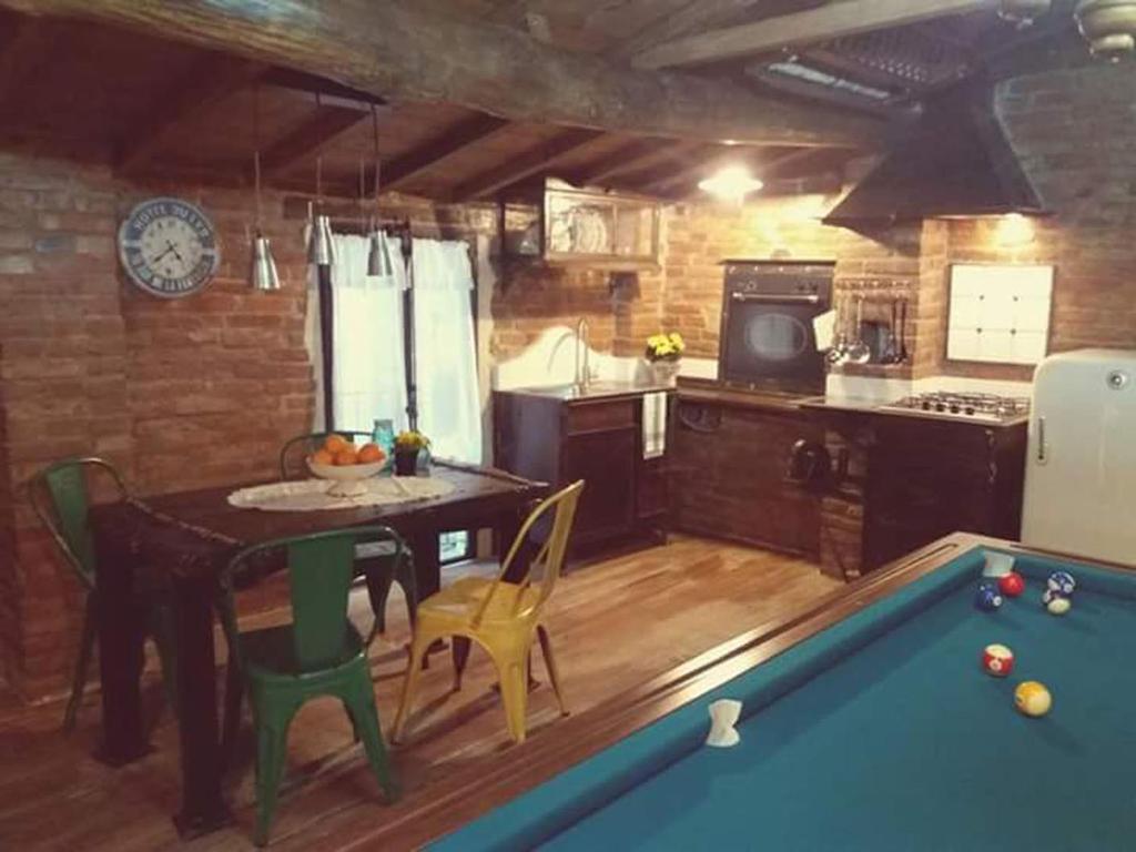 Kuchyň nebo kuchyňský kout v ubytování Podere Casina Rossa