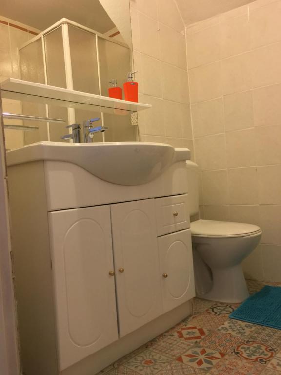 Koupelna v ubytování 25 Bollendorf
