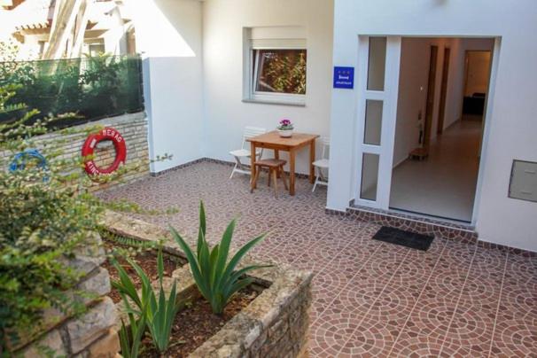 Vonkajšia záhrada v ubytovaní Apartment Natalia