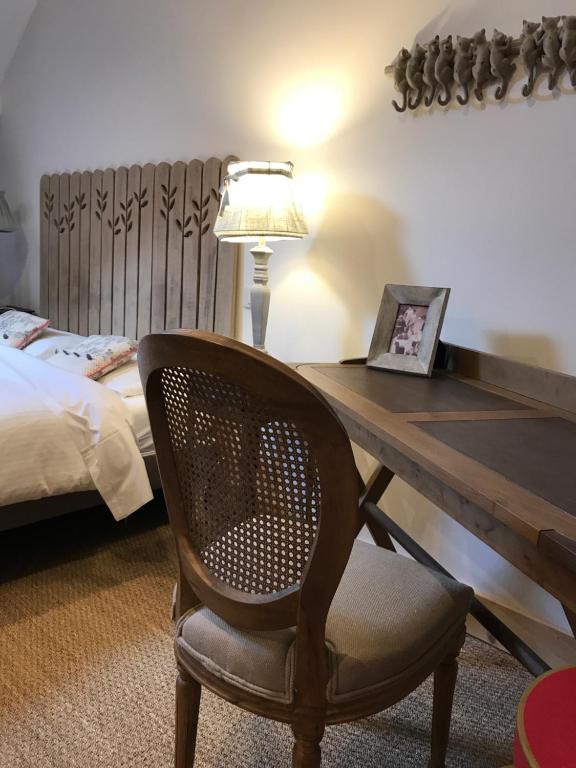 Postel nebo postele na pokoji v ubytování Maison & Tartine