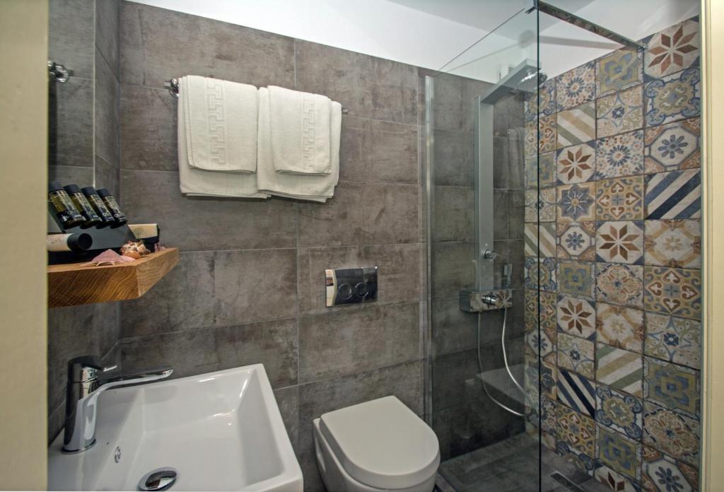 Kúpeľňa v ubytovaní Sirene Villas