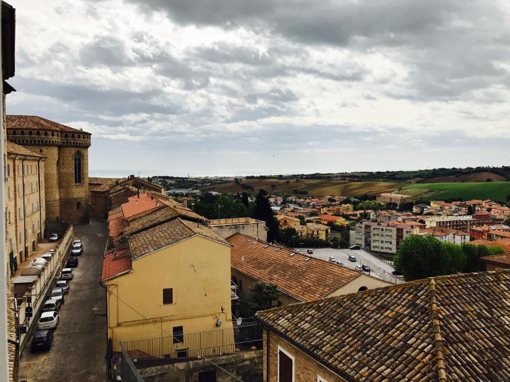Výhľad na mesto Loreto alebo výhľad na mesto priamo z hotela