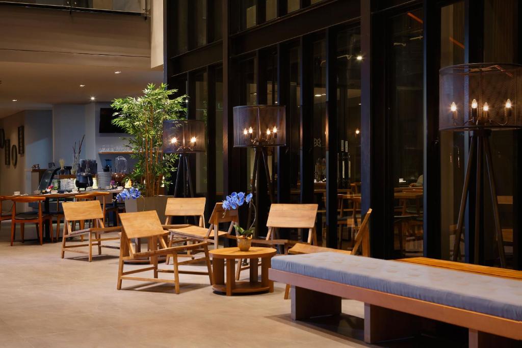 Istumisnurk majutusasutuses BATIQA Hotel Jababeka Cikarang