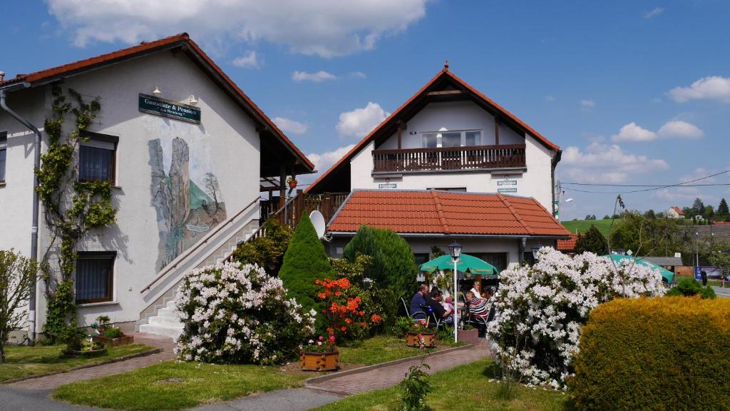 Budova, kde se bed and breakfast nachází