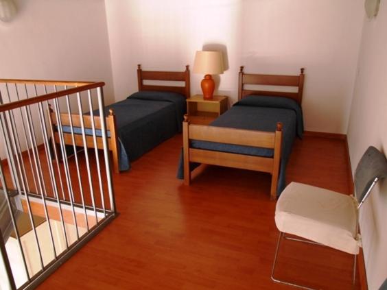 Postel nebo postele na pokoji v ubytování Hostel Marina