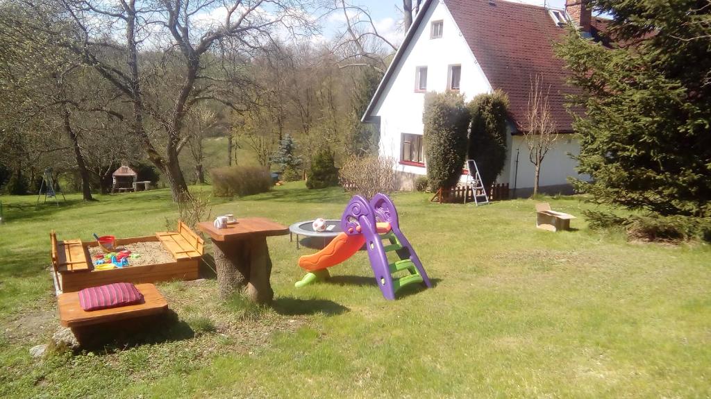 Zahrada ubytování Chalupa Buko