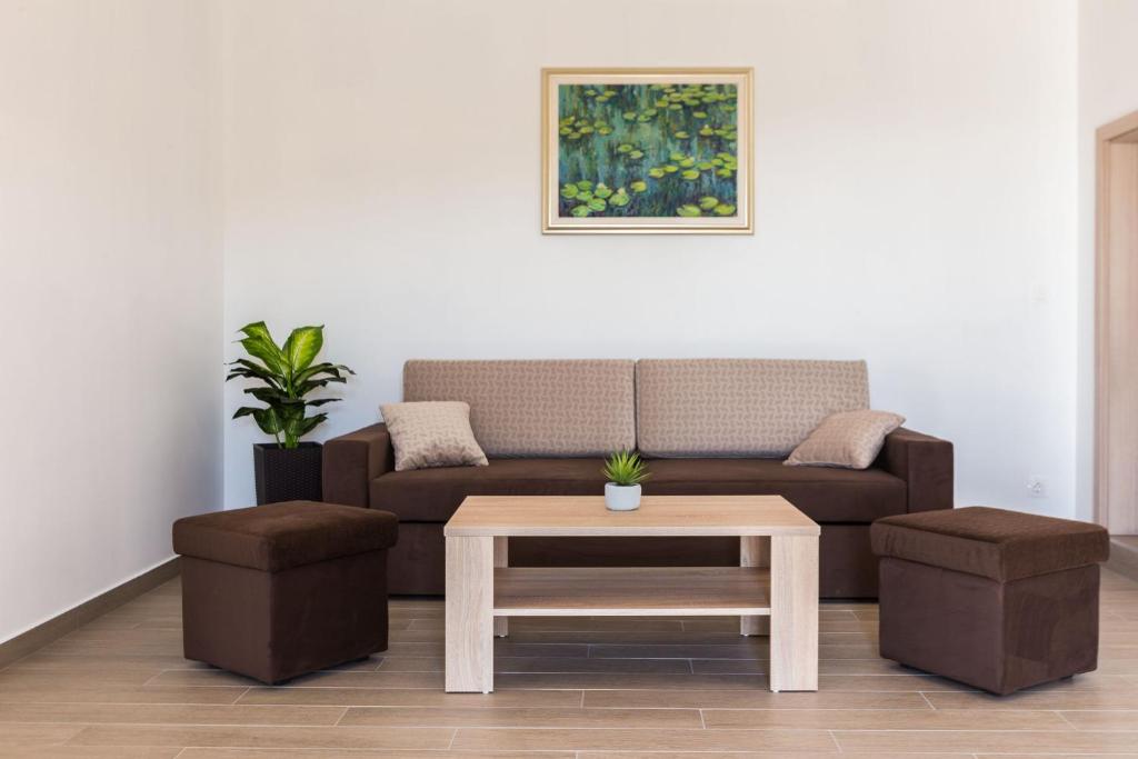 Posezení v ubytování Apartment Marko