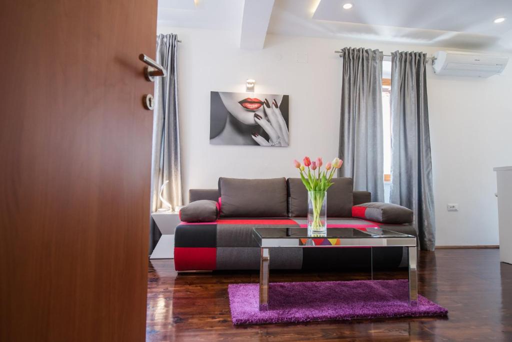Posezení v ubytování Studio Apartment Lena