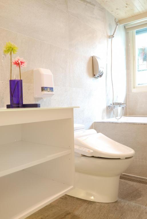 Koupelna v ubytování NAGAHIRO Hotel