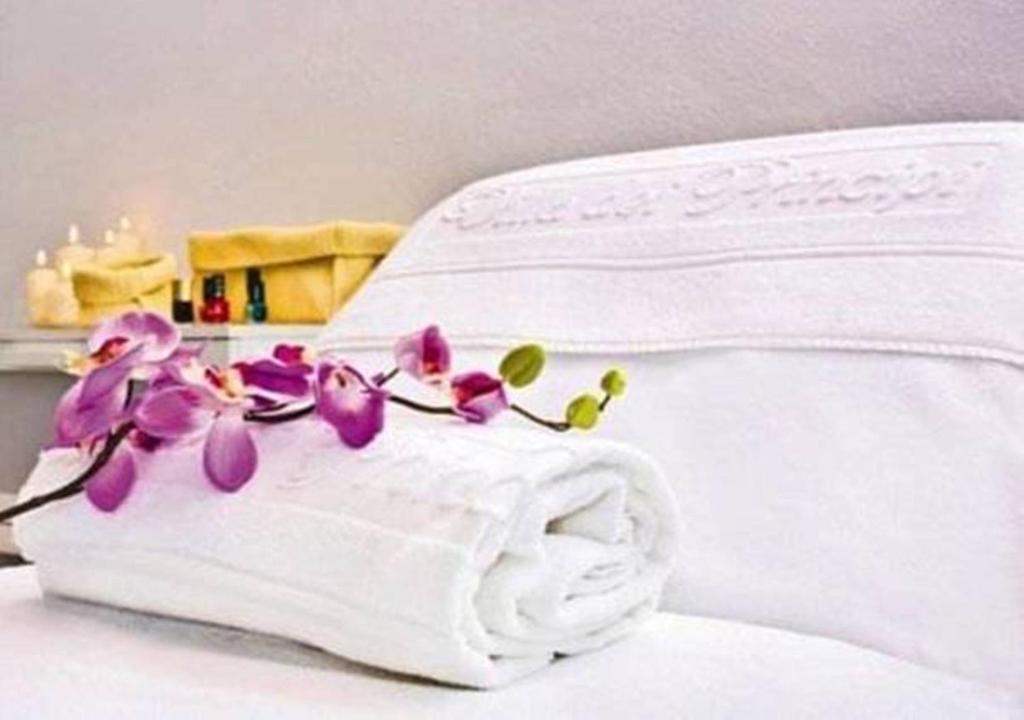 Postel nebo postele na pokoji v ubytování Villa Dei Principi Hotel