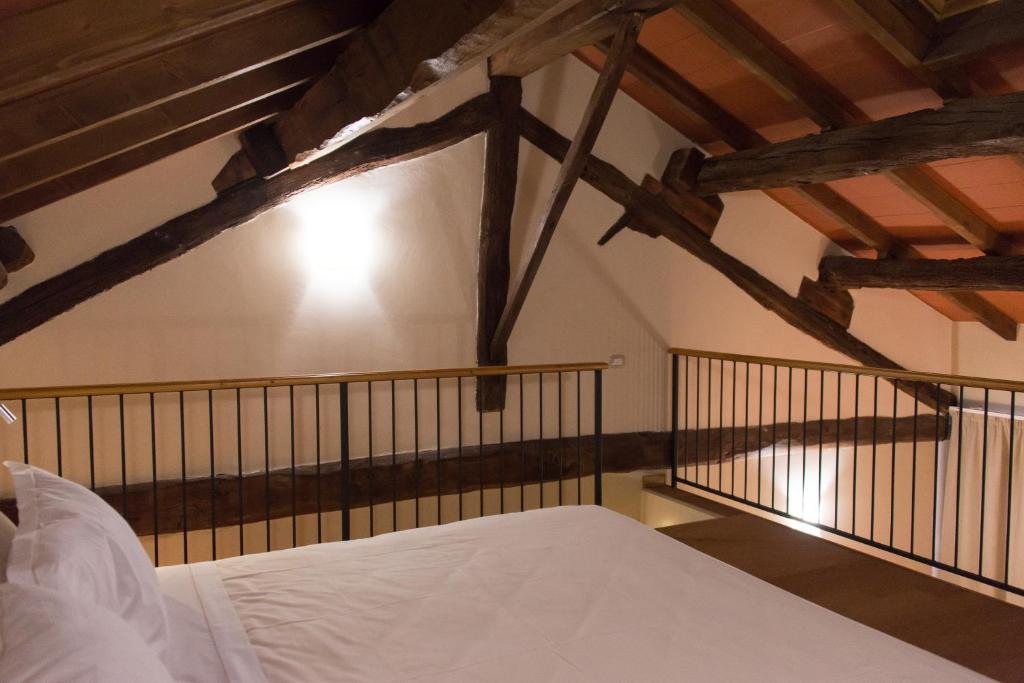 Cama o camas de una habitación en Hotel Sesmones