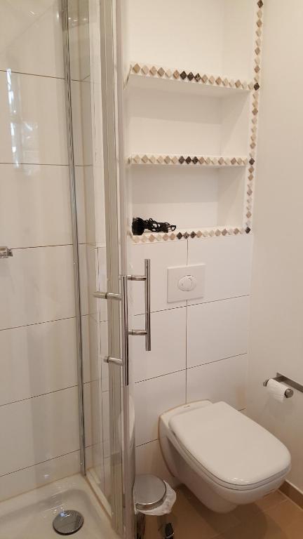 Koupelna v ubytování Eifelblümchen
