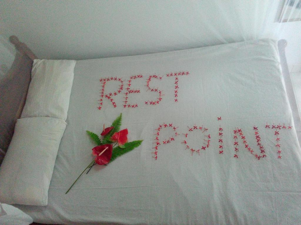 Postel nebo postele na pokoji v ubytování Rest Point