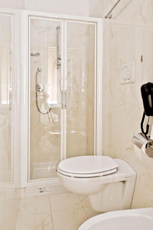 Koupelna v ubytování Hotel Brignole