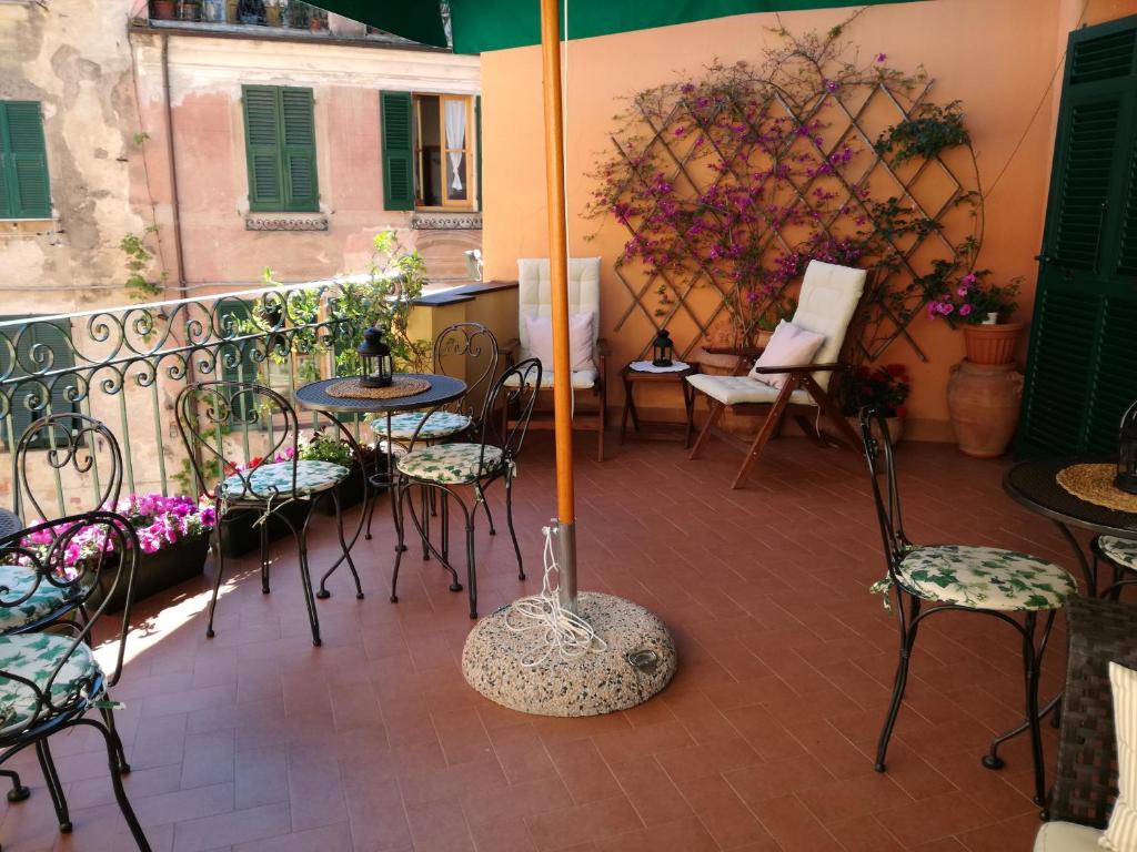 Posezení v ubytování L'Antica Terrazza