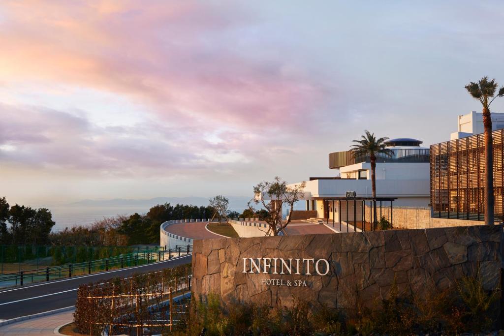 a rendering of the entrance to the institution of american art museum at Infinito Hotel and Spa in Shirahama