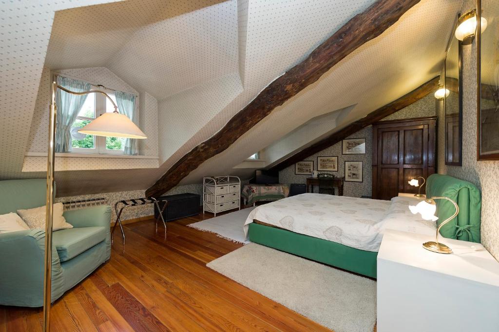 Postel nebo postele na pokoji v ubytování B&B Il Quadrifoglio