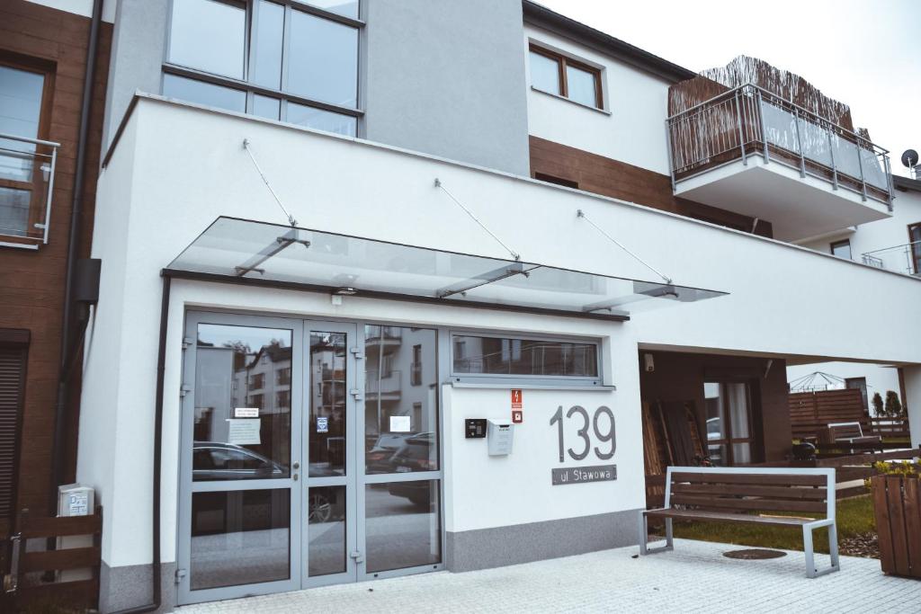 Budova, v ktorej sa apartmán nachádza