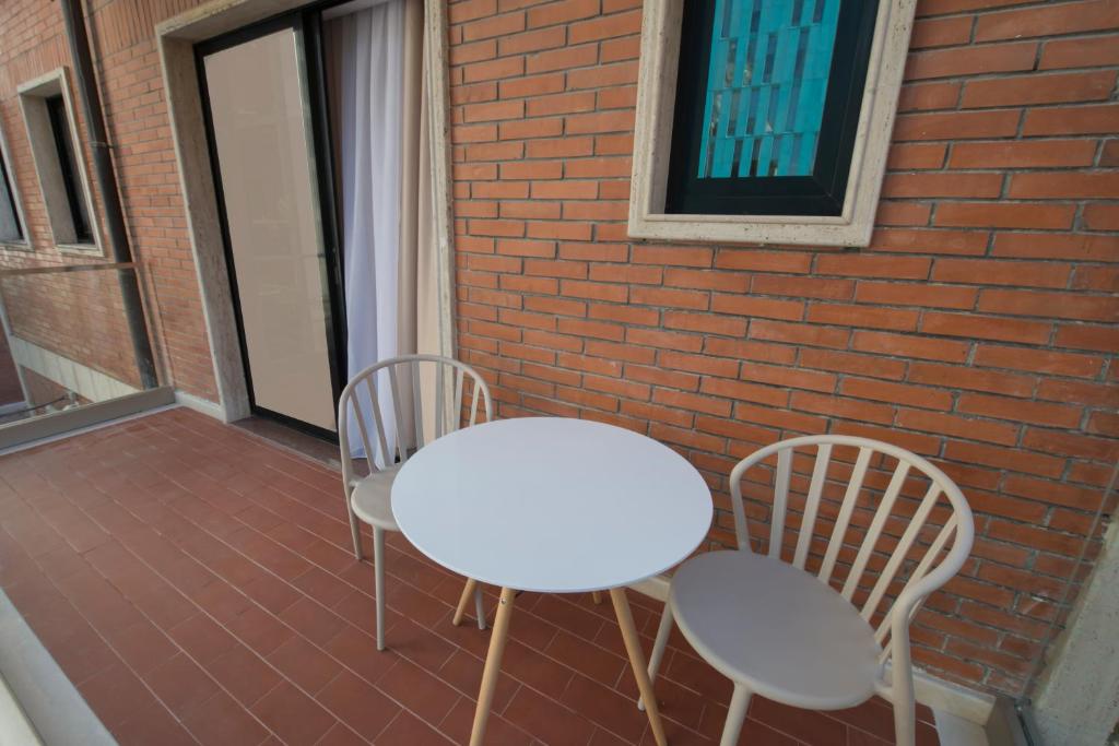 Balkón nebo terasa v ubytování Hotel de Charme