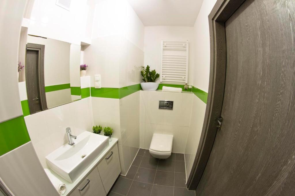Kúpeľňa v ubytovaní Park Apartament