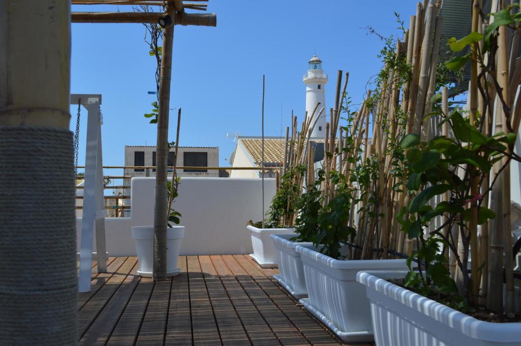 A balcony or terrace at Sempreverde Atelier B&B