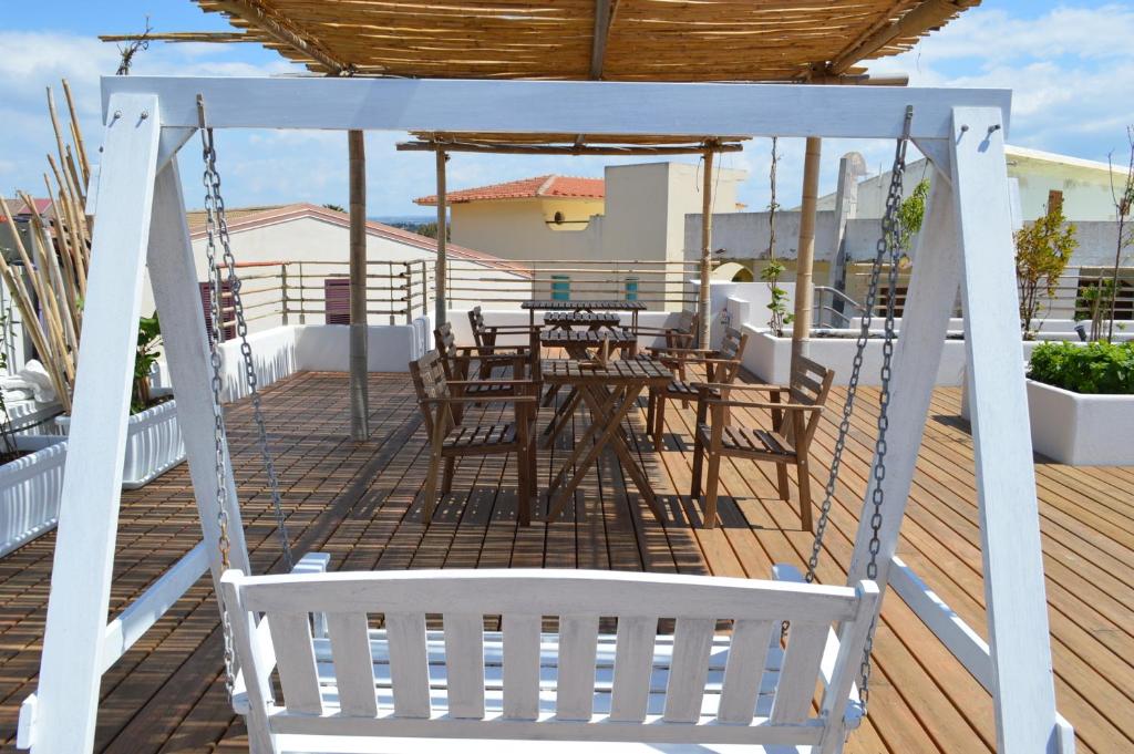A balcony or terrace at Sempreverde Atelier B&B