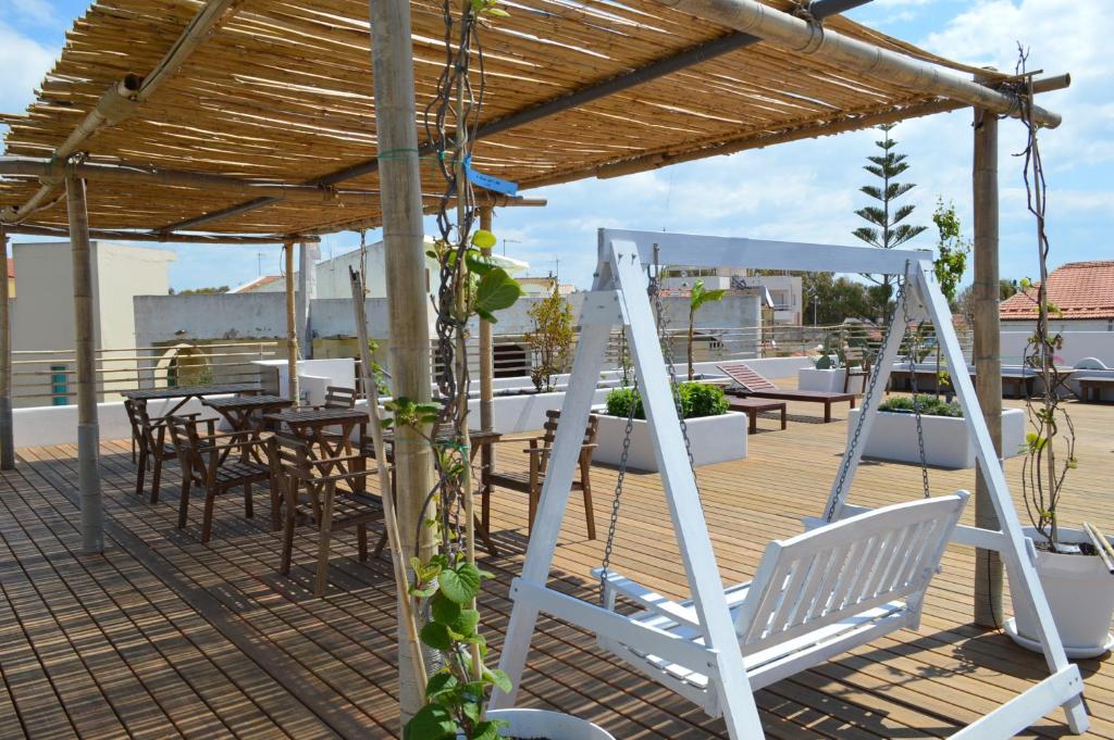 A balcony or terrace at Sempreverde Atelier B&B
