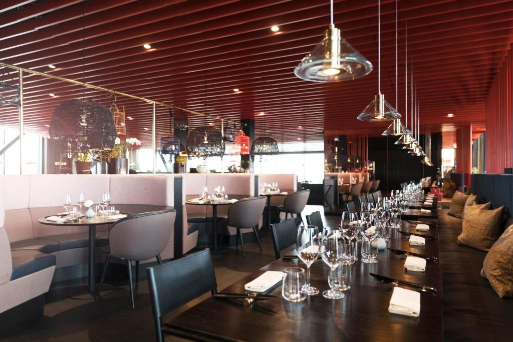Restaurace v ubytování Elite Hotel Academia