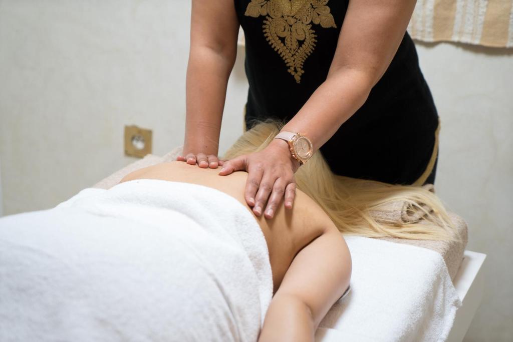 Lázně a/nebo wellness v ubytování Riad Palais Blanc & Spa