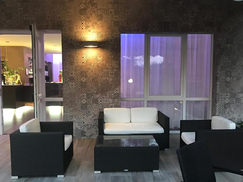 Posezení v ubytování Hotel Pace