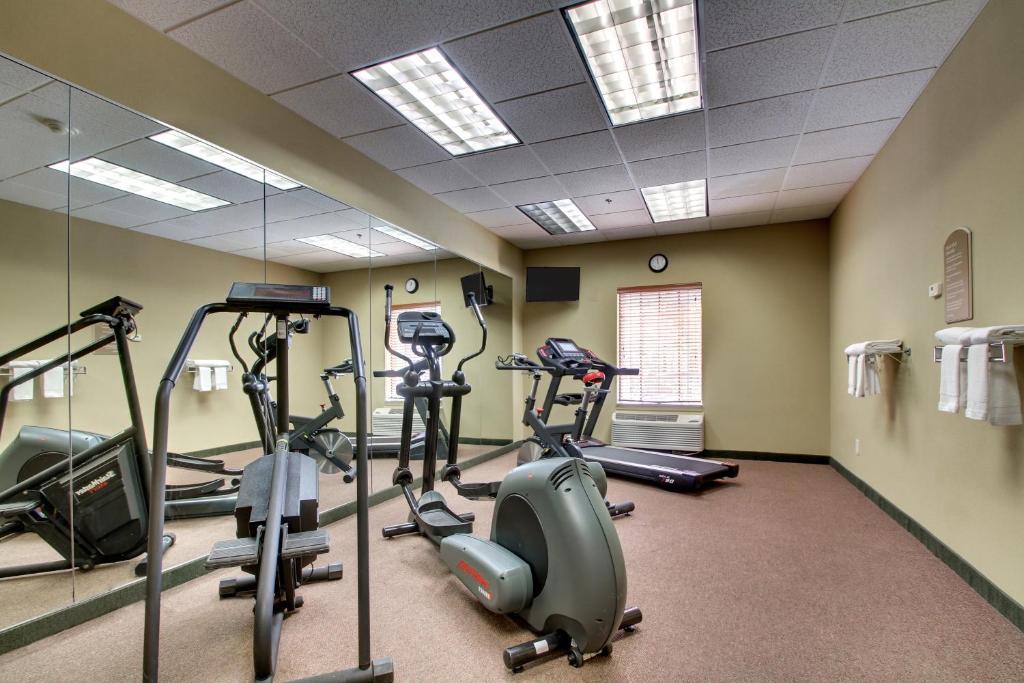 Fitness centrum a/nebo fitness zařízení v ubytování The Lodge on Lake Oconee
