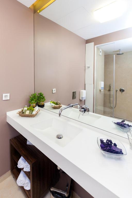 Vannituba majutusasutuses Adresa Suites