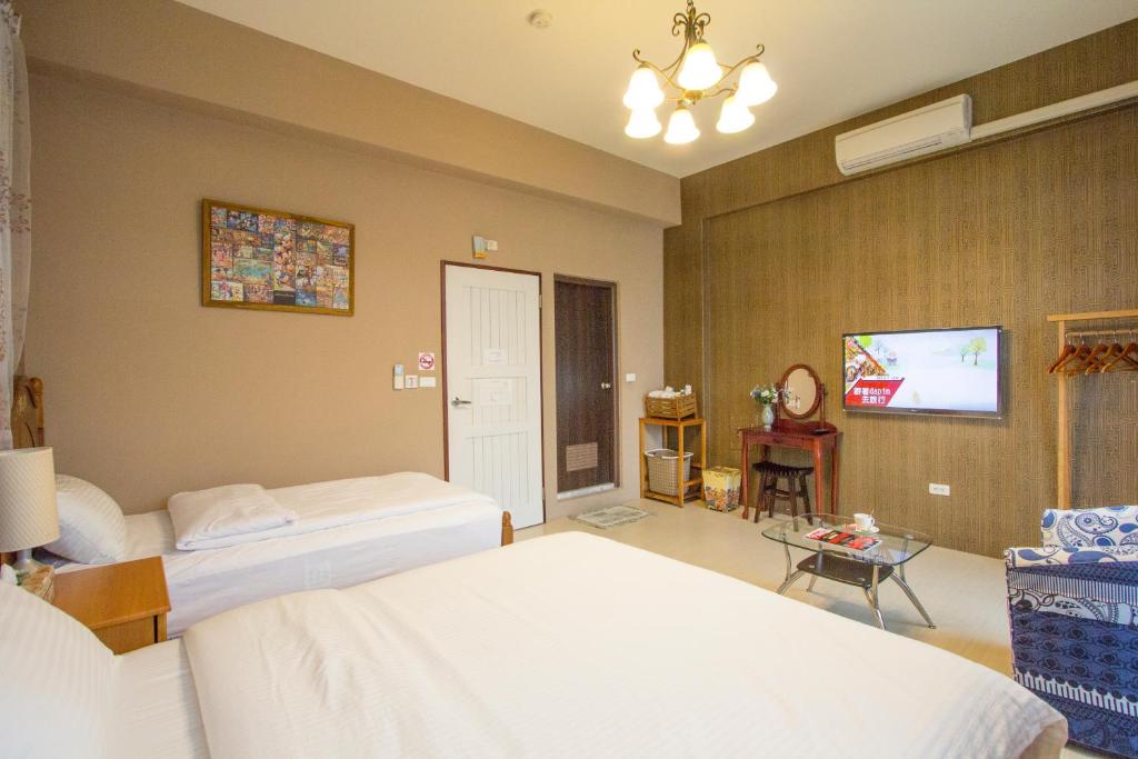 Postel nebo postele na pokoji v ubytování Vicking Guesthouse