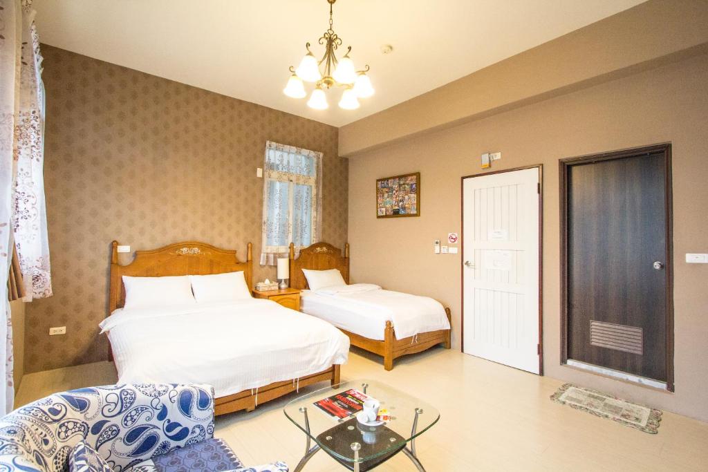 Postel nebo postele na pokoji v ubytování Vicking Guesthouse