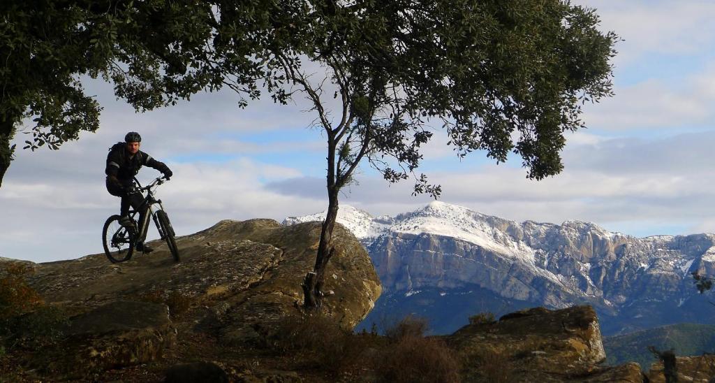 Jízda na kole v ubytování Casa Sallan Laspuña Ordesa Pirineo nebo okolí